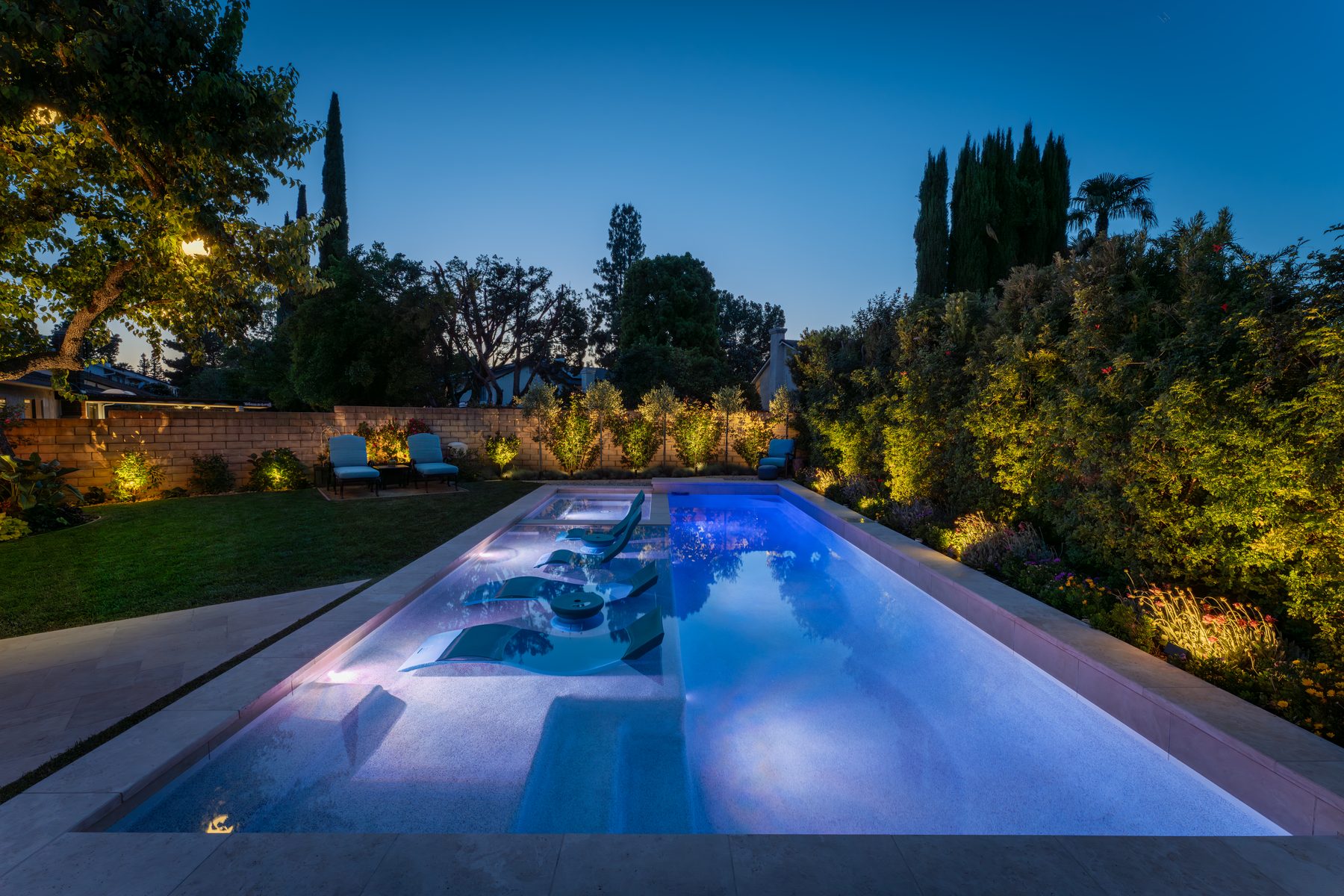 Outdoor Lighting Design photography by Artisan Studios